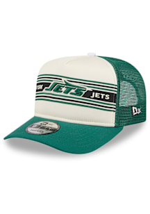New Era New York Jets Banner A-Frame 9FIFTY Adjustable Hat - Green