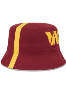 New Era Washington Commanders Maroon Helmet Mens Bucket Hat