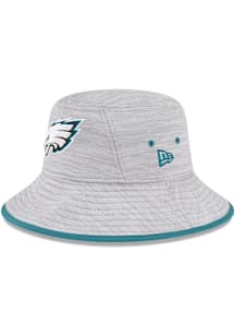 New Era Philadelphia Eagles Grey Heathered Mens Bucket Hat
