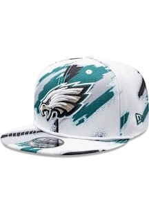 New Era Philadelphia Eagles White Paint JR 9FIFTY Youth Snapback Hat