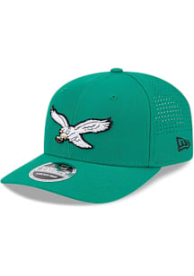 New Era Philadelphia Eagles Evergreen Perform 9SEVENTY Stretch Snap Adjustable Hat - Green