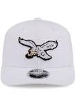 New Era Philadelphia Eagles Evergreen Perform 9SEVENTY Stretch Snap Adjustable Hat - White