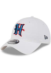 New Era Houston Texans Evergreen 9TWENTY Adjustable Hat - White