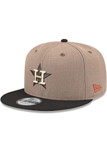 New Era Houston Astros Brown 2T 9FIFTY Mens Snapback Hat