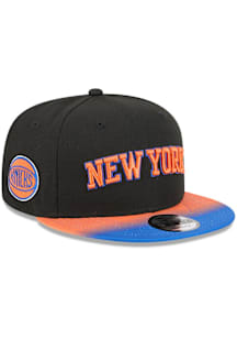 New Era New York Knicks Black 2025 NBA Statement Edition 9FIFTY Mens Snapback Hat