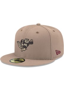 Minnesota Golden Gophers New Era Basic 59FIFTY Fitted Hat - Tan