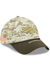 New Era Denver Broncos Mens Green 2025 Salute To Service Camo 39THIRTY Flex Hat