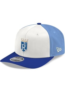 New Era Kansas City Royals Saturday Alt 9SEVENTY Stretch Snap Adjustable Hat - White