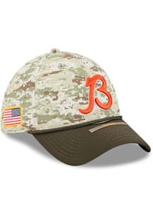 New Era Chicago Bears Mens Green 2025 Salute To Service Camo 39THIRTY Flex Hat
