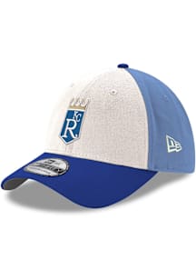 New Era Kansas City Royals Mens White Saturday Alt 39THIRTY Flex Hat