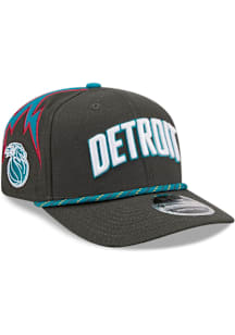 New Era Detroit Pistons 2025 City Edition Stretch 9SEVENTY Adjustable Hat - Blue