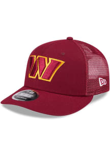 New Era Washington Commanders Trucker LP 9FIFTY Adjustable Hat - Maroon