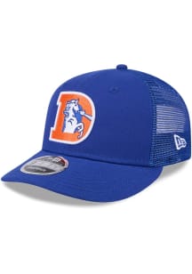 New Era Denver Broncos Trucker LP 9FIFTY Adjustable Hat - Blue