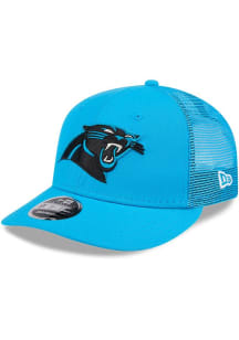 New Era Carolina Panthers Trucker LP 9FIFTY Adjustable Hat - Blue