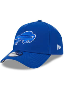New Era Buffalo Bills 9FORTY A-Frame Adjustable Hat - Blue