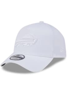 New Era Buffalo Bills Tonal 9FORTY A-Frame Adjustable Hat - White