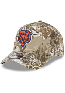 New Era Chicago Bears Real Tree 9FORTY A-Frame Adjustable Hat - Green