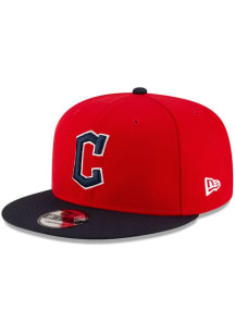 New Era Cleveland Guardians Red 2025 Home Basic 9FIFTY Mens Snapback Hat