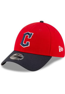 New Era Cleveland Guardians Mens Red 2025 Home Team Classic 39THIRTY Flex Hat