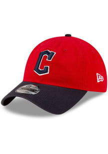 New Era Cleveland Guardians 2025 Home Core Classic 9TWENTY Adjustable Hat - Red