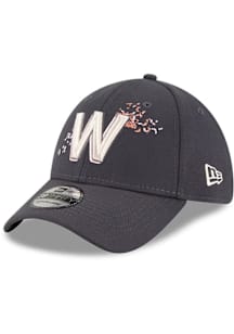 New Era Washington Nationals Mens Grey 2022 City Connect 39THIRTY Flex Hat