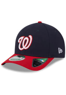 New Era Washington Nationals Alt Player Replica 9FORTY M-Crown Adjustable Hat - Navy Blue