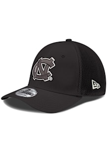 New Era North Carolina Tar Heels Mens Black Neo 39THIRTY Flex Hat