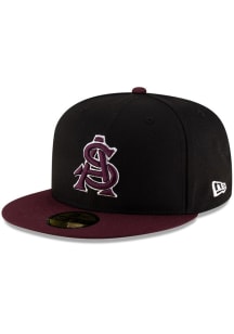 New Era Arizona State Sun Devils Mens Black NCAA AC 59FIFTY Fitted Hat