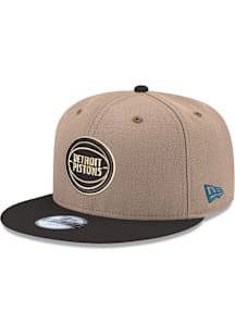 New Era Detroit Pistons Tan JR 9FIFTY Youth Snapback Hat