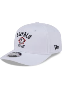 New Era Buffalo Sabres Alt Cotton Team Stretch 9SEVENTY Adjustable Hat - White