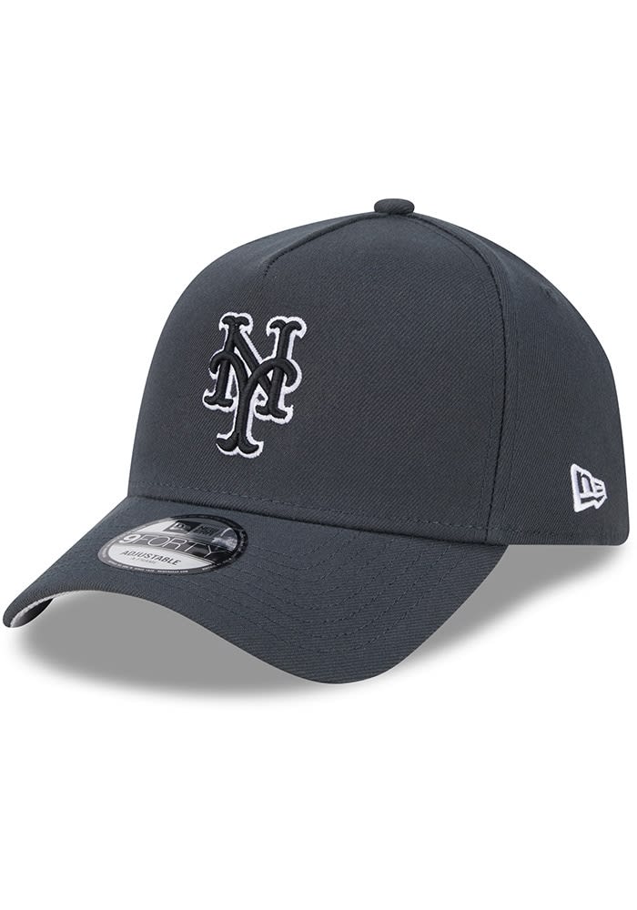 帽子 NEW ERA NEWYORK METS 9FORTY A-Frame New Era 9Forty A-Frame New York Mets Snapback Hat - Graphite
