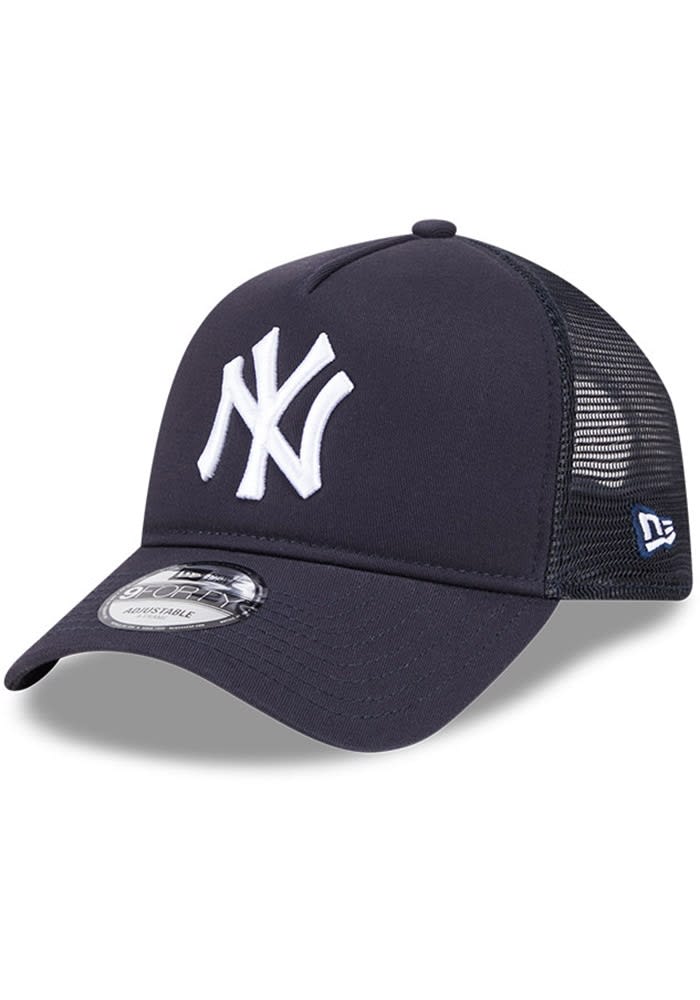 New Era New York Yankees NAVY 9FORTY A-Frame Foam Trucker