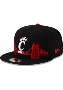 Cincinnati Bearcats New Era Bridge 9FIFTY Mens Snapback - Black