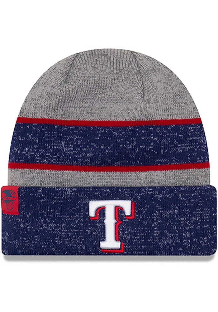 New Era Texas Rangers Grey 2017 Sport Kids Knit Hat