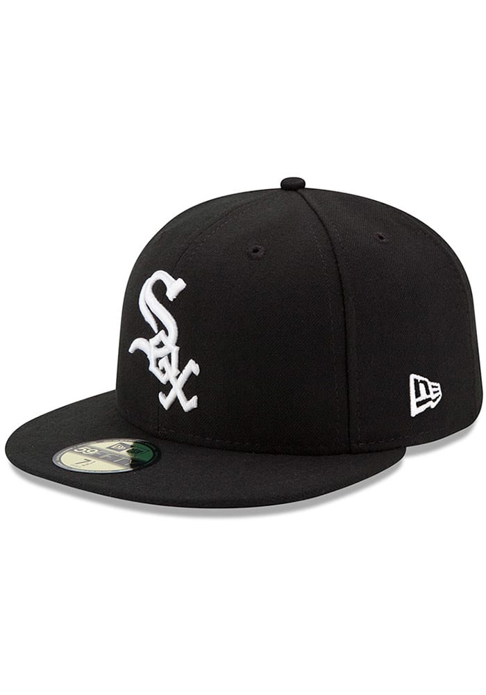 New Era Chicago White Sox Mens White AC Game 59FIFTY Fitted Hat