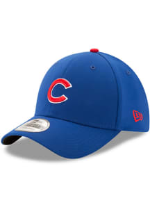 New Era Chicago Cubs Mens Blue Game Team Classic 39THIRTY Flex Hat