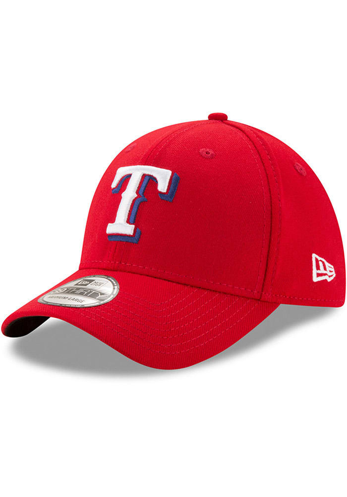 New Era / Men's Texas Rangers 39Thirty Classic Red Stretch Fit Hat