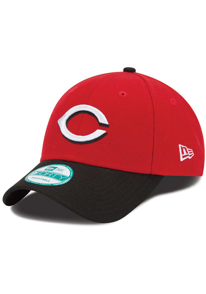 New Era Cincinnati Reds Road The League 9FORTY Adjustable Hat - Red