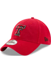 New Era Texas Tech Red Raiders Core Classic 9TWENTY Adjustable Hat - Red