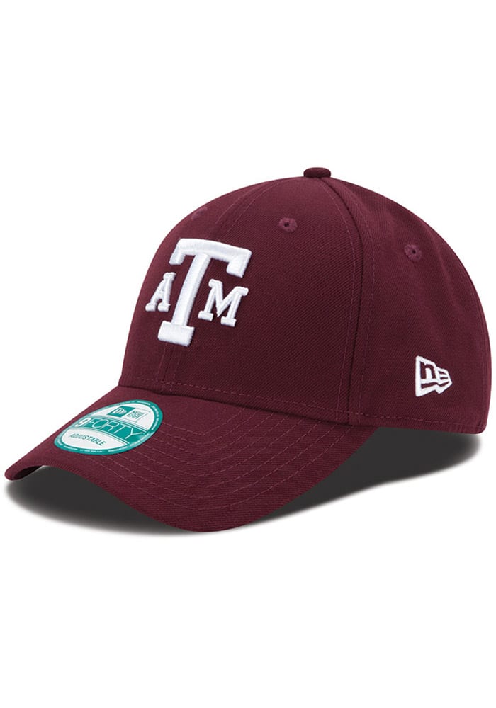 New Era Texas A&M Aggies The League 9FORTY Adjustable Hat - Maroon
