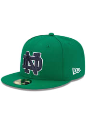 New Era Notre Dame Fighting Irish Mens Kelly Green College 59FIFTY Fitted Hat