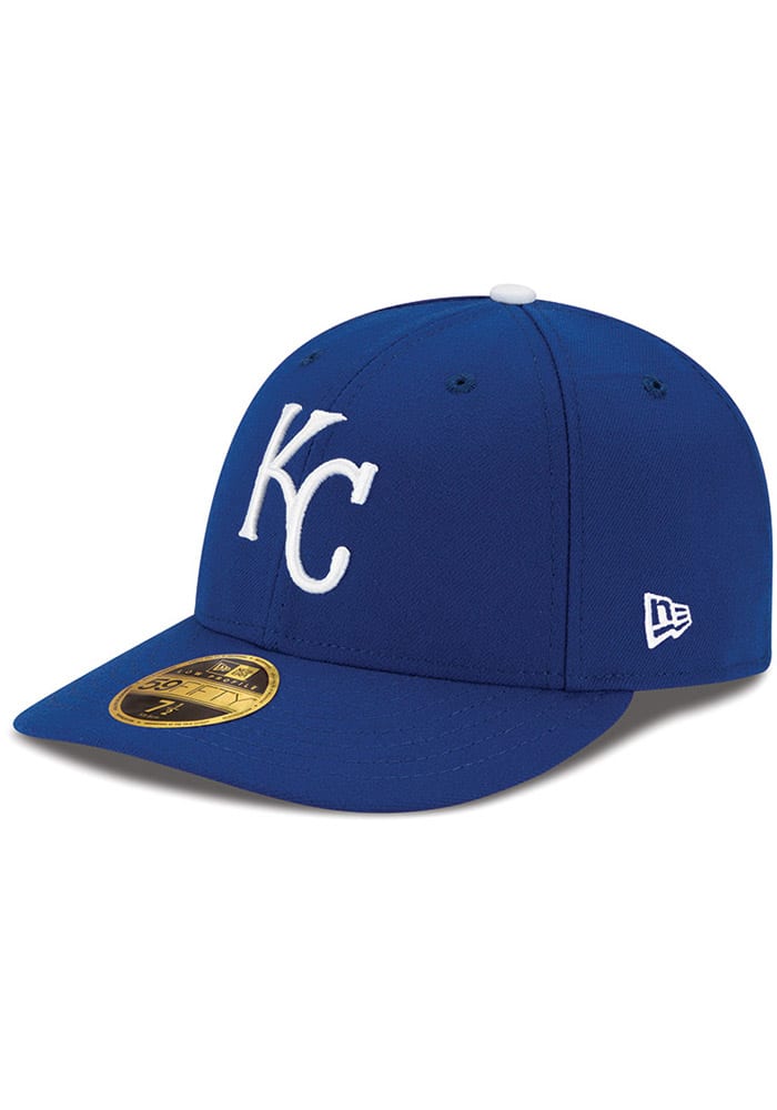 New Era Kansas City Royals Mens Blue 59FIFTY Fitted Hat