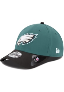 New Era Philadelphia Eagles Mens Midnight Green Team Classic 39THIRTY Flex Hat