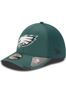 New Era Philadelphia Eagles Mens Midnight Green Team Neo 39THIRTY Flex Hat