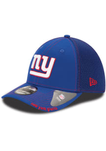 New Era New York Giants Mens Blue Team Neo 39THIRTY Flex Hat