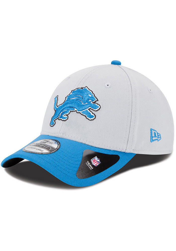 New Era Detroit Lions Blue Jr Team Classic 39THIRTY Adjustable Toddler Hat