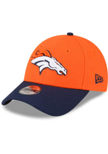 New Era Denver Broncos Navy Blue Jr The League 9FORTY Youth Adjustable Hat