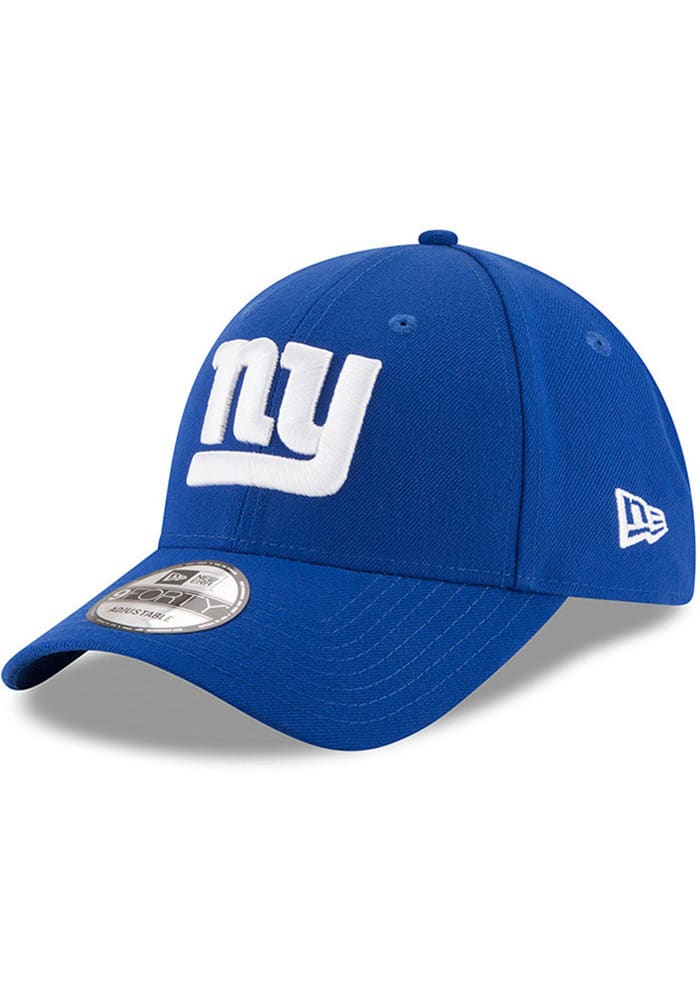 New York Giants Blue Jr The League 9FORTY Youth Adjustable Hat