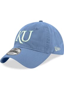 New Era Kansas Jayhawks 9TWENTY Adjustable Hat - Blue