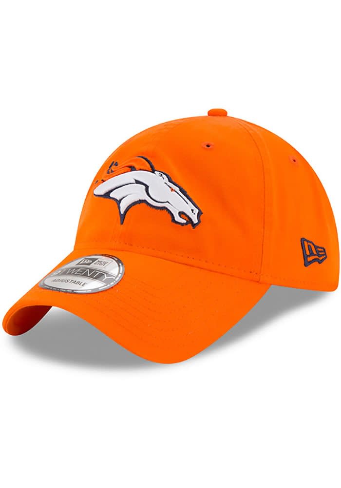 Men's Denver Broncos New Era Orange/Navy 2023 NFL 9FORTY Adjustable Hat